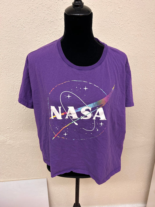 NASA Xxl purple crop top