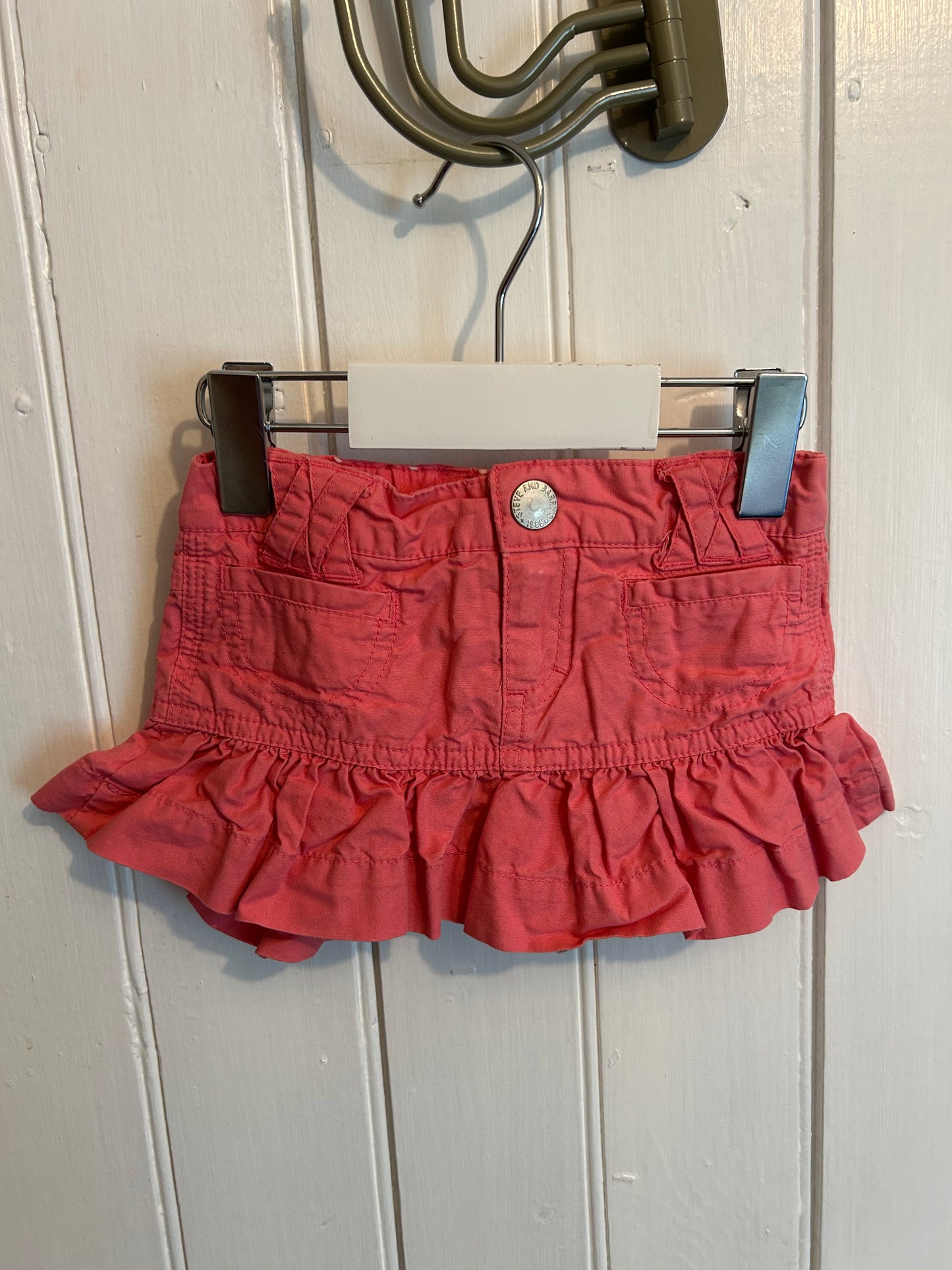 Steve & Barry 6/9m pink skirt