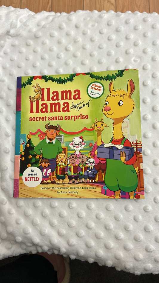 Llama llama Christmas book