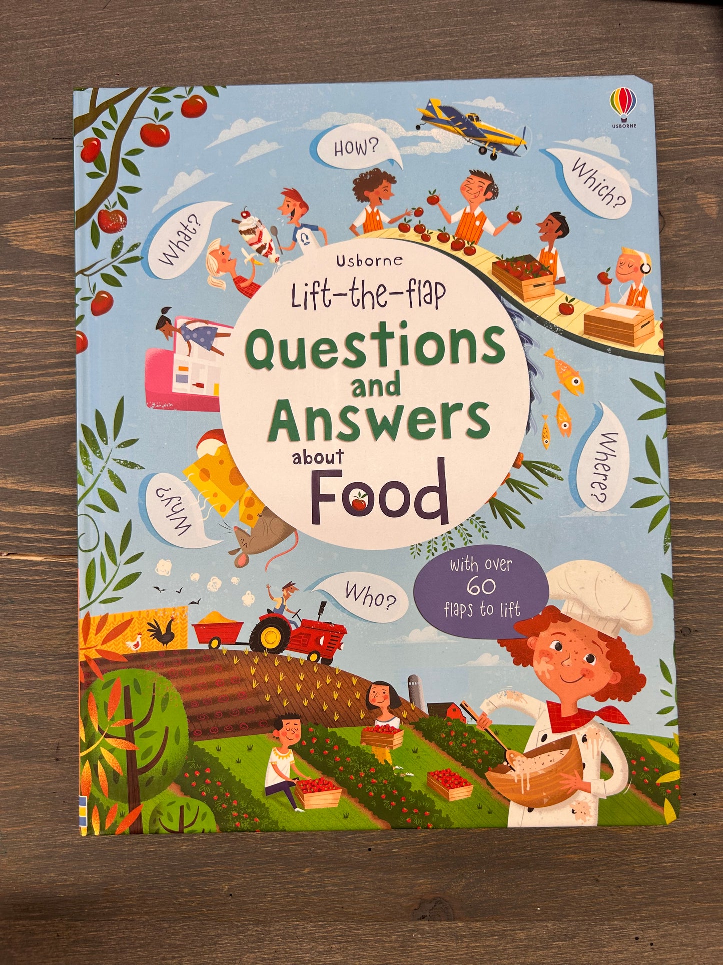 Questions about food book