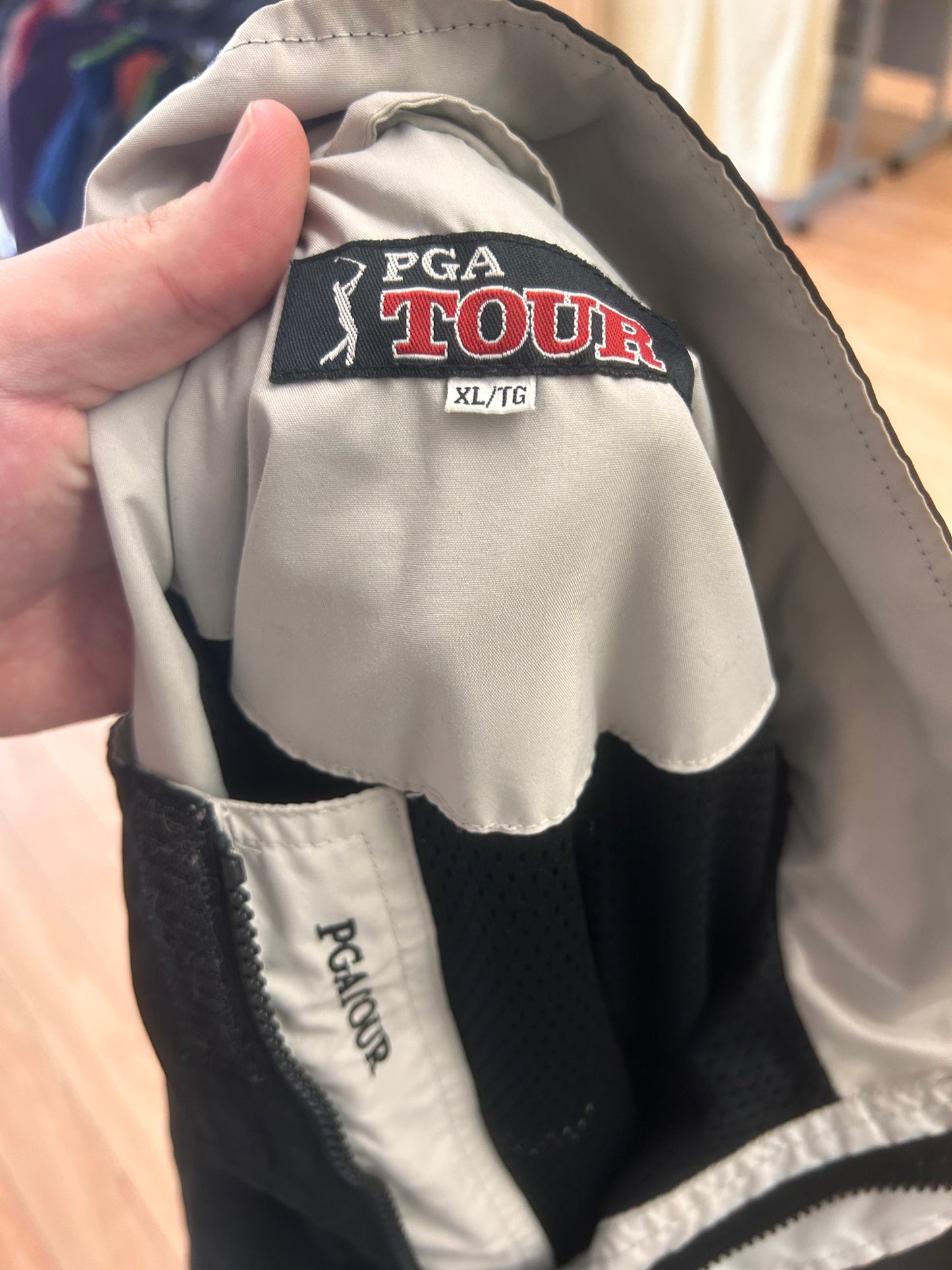 PGA tour men’s xl pullover windbreaker jacket