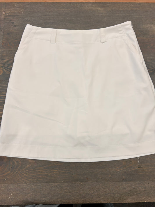 Nike 10 white athletic golf skort