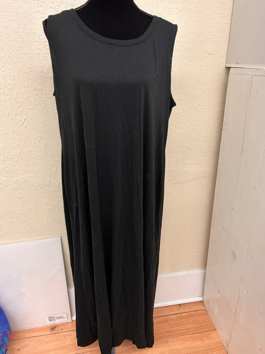 Zenana 3x black maxi dress