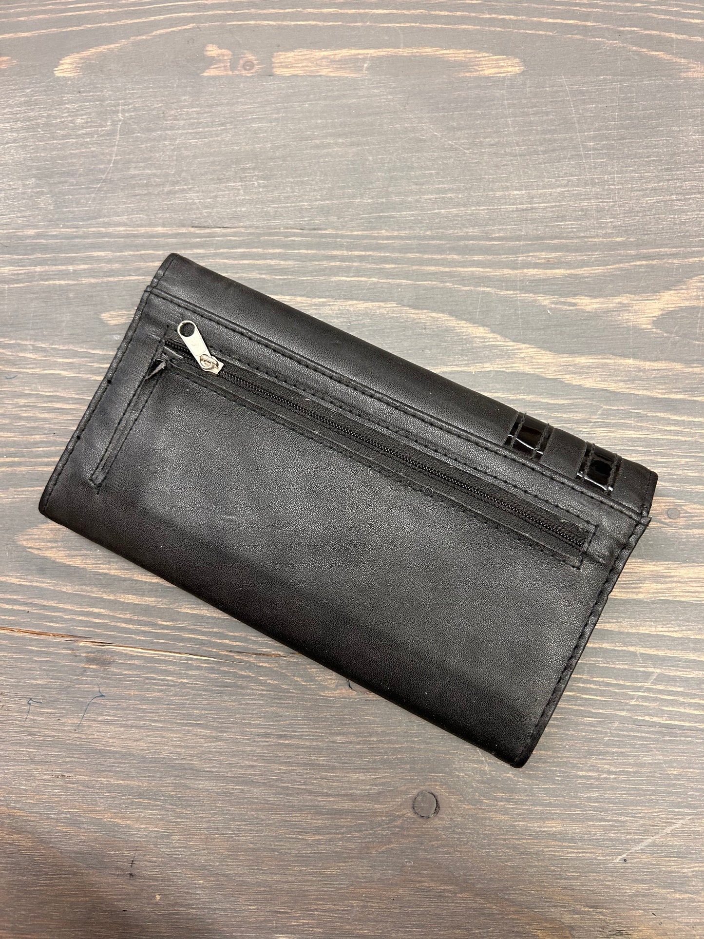 Black tri-fold Wallet