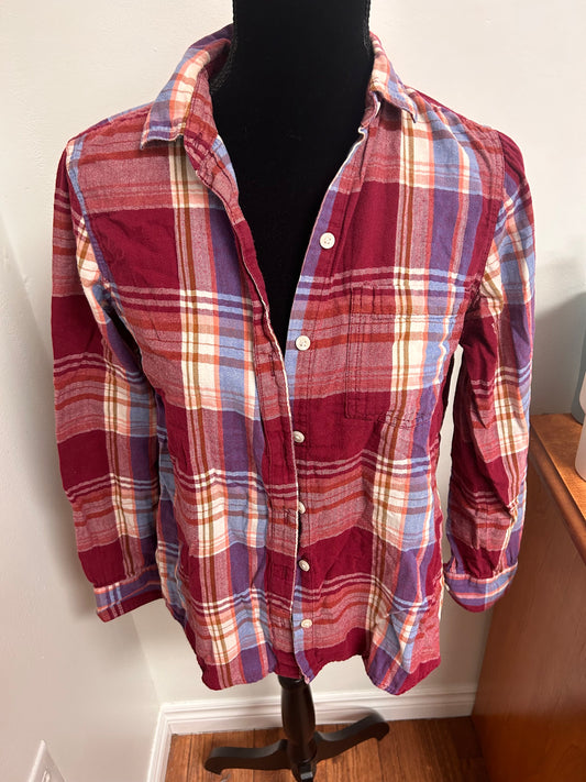 Old navy medium purple flannel