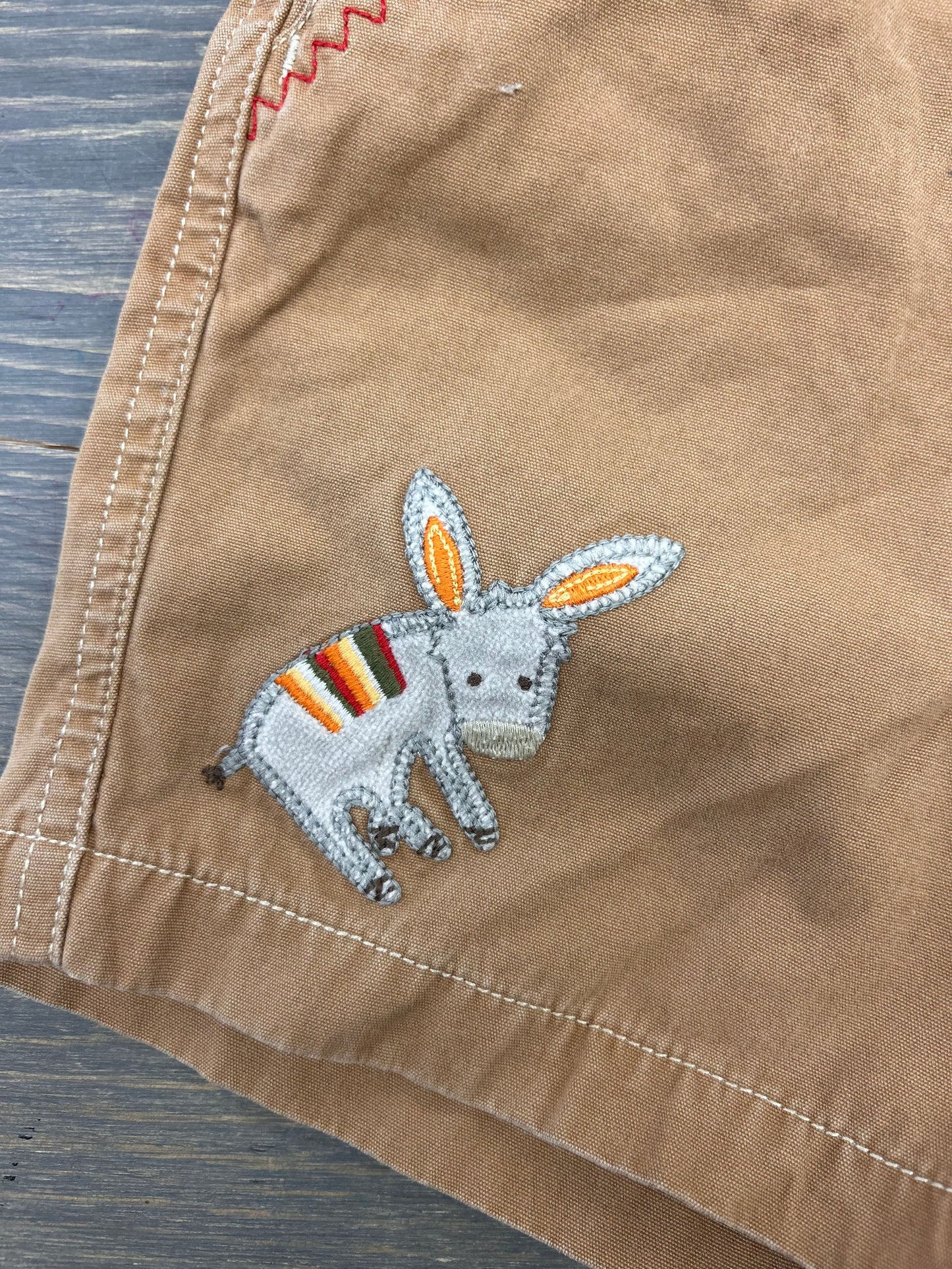 Gymboree 18/24m brown donkey shorts