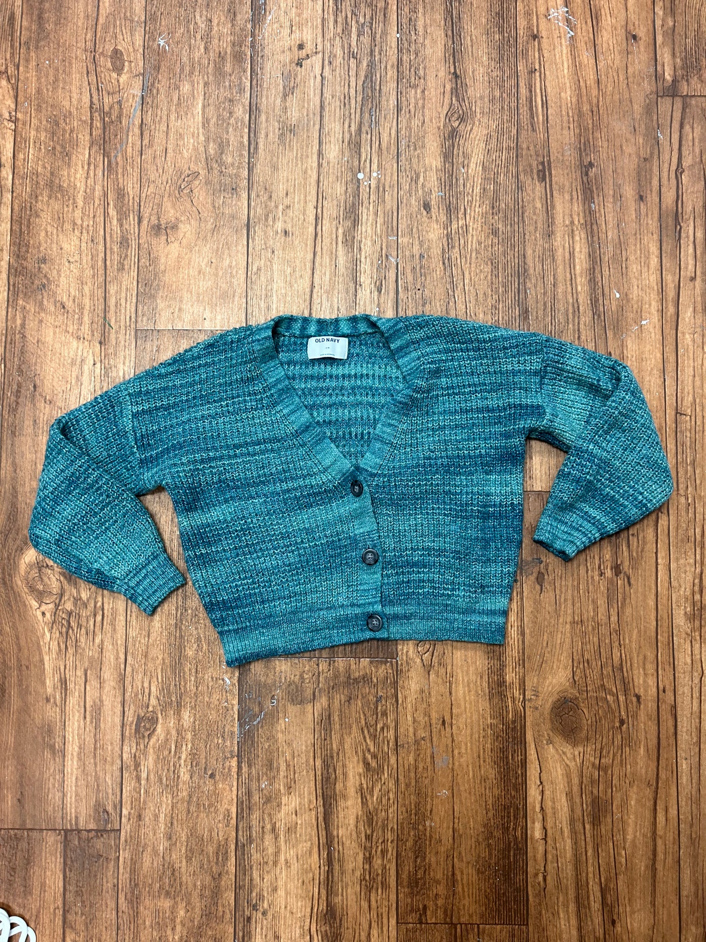 Old navy medium blue knit cardigan