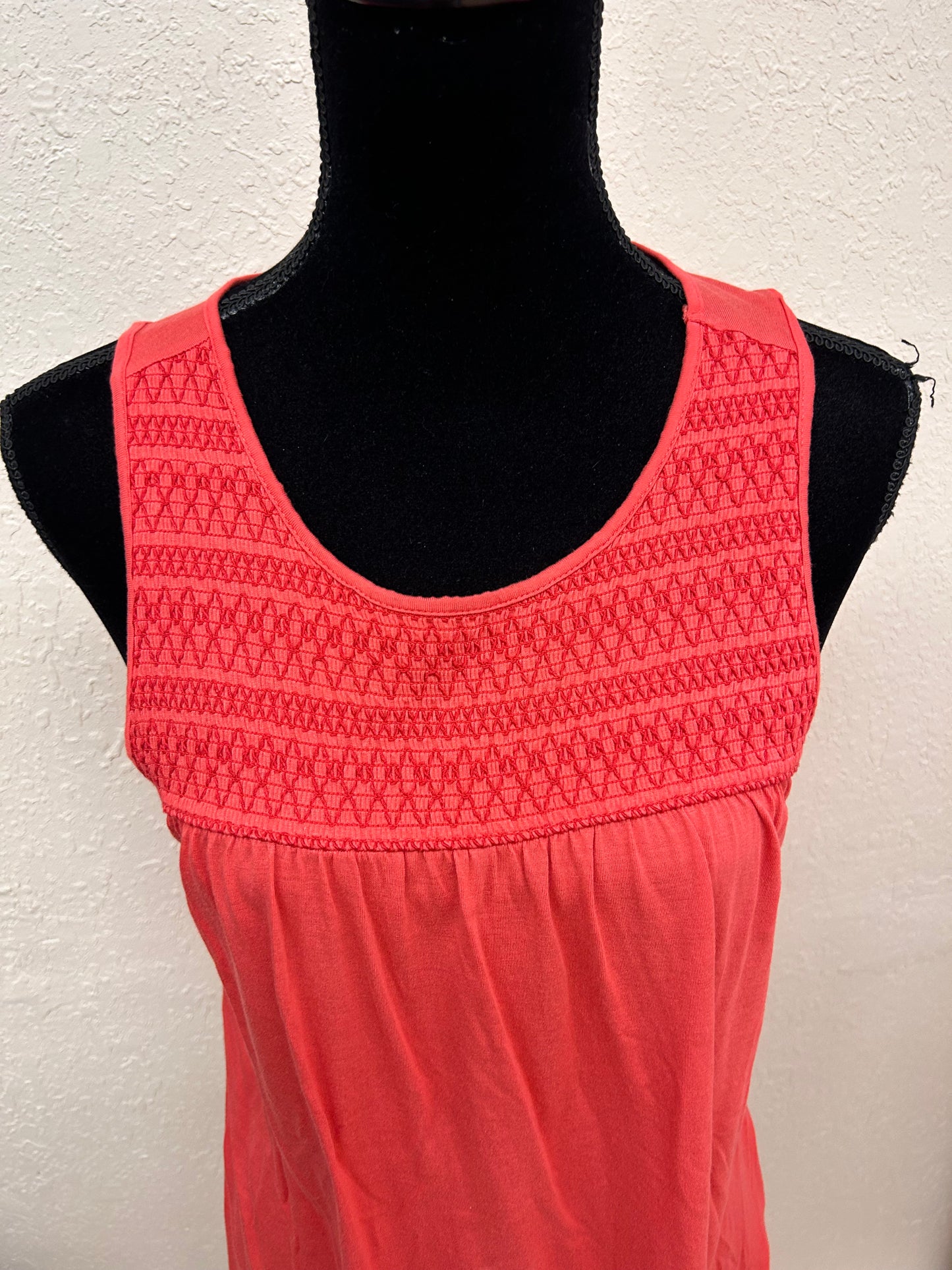 Old navy small orange tank blouse