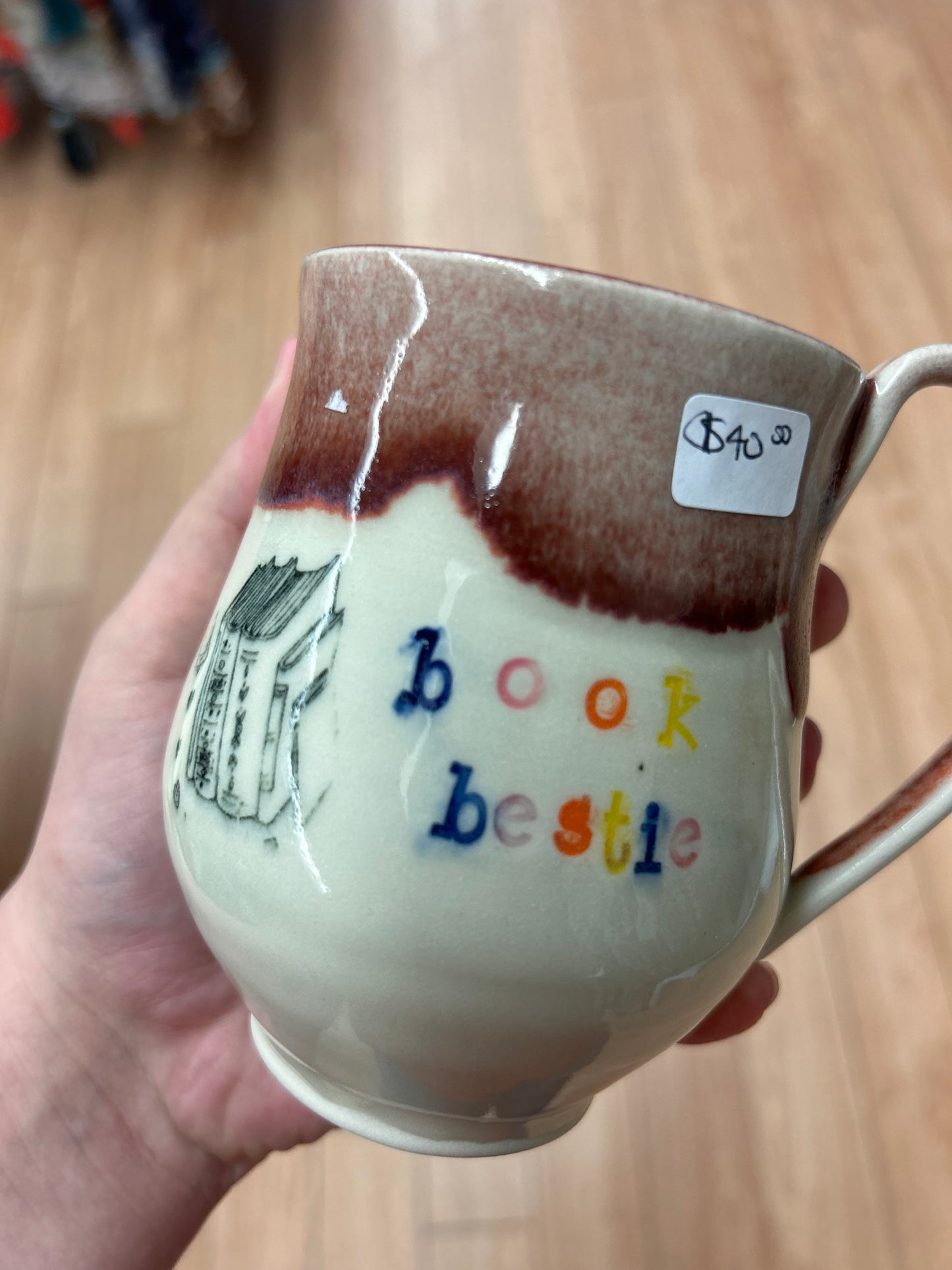 Book bestie mug