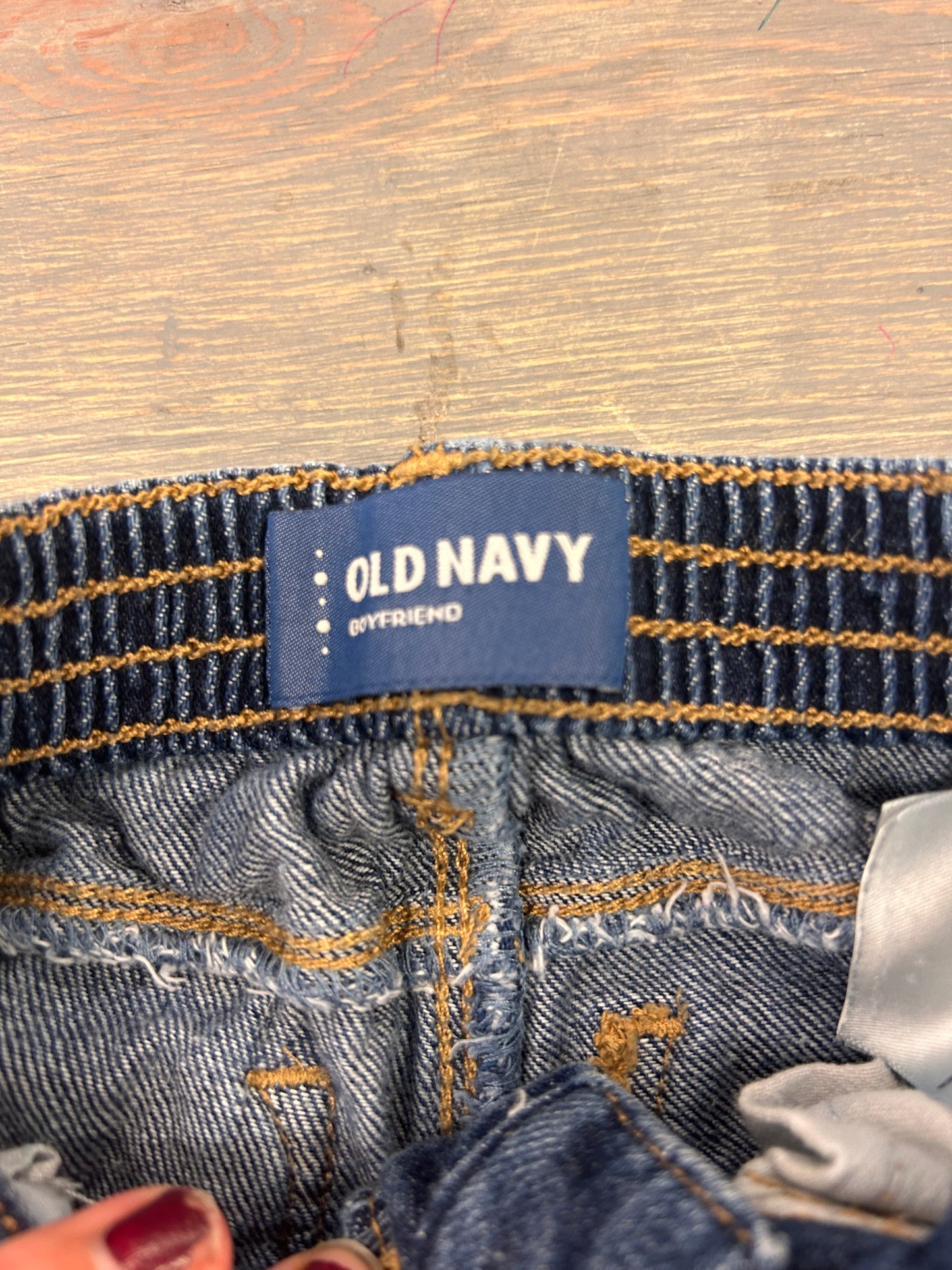 Old navy 12/18m cuffed jeans