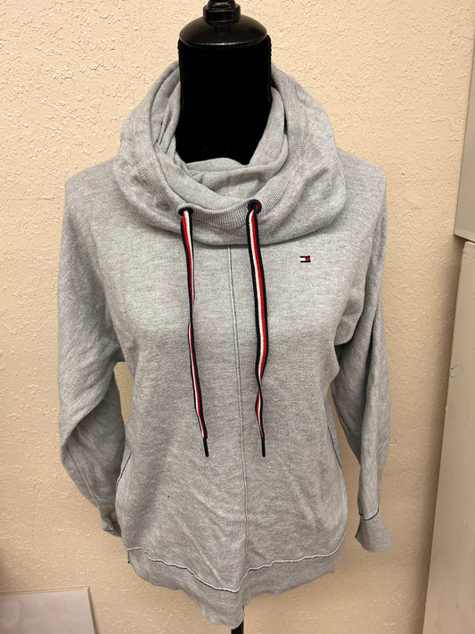 Tommy Hilfiger medium grey cowl neck sweater