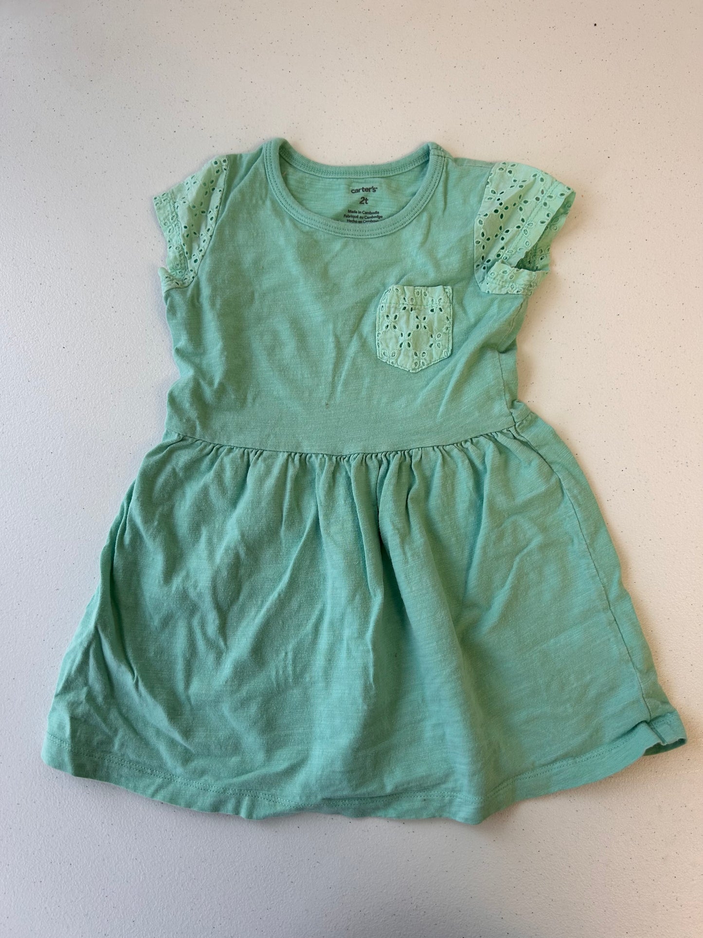 Carters 2t blue dress