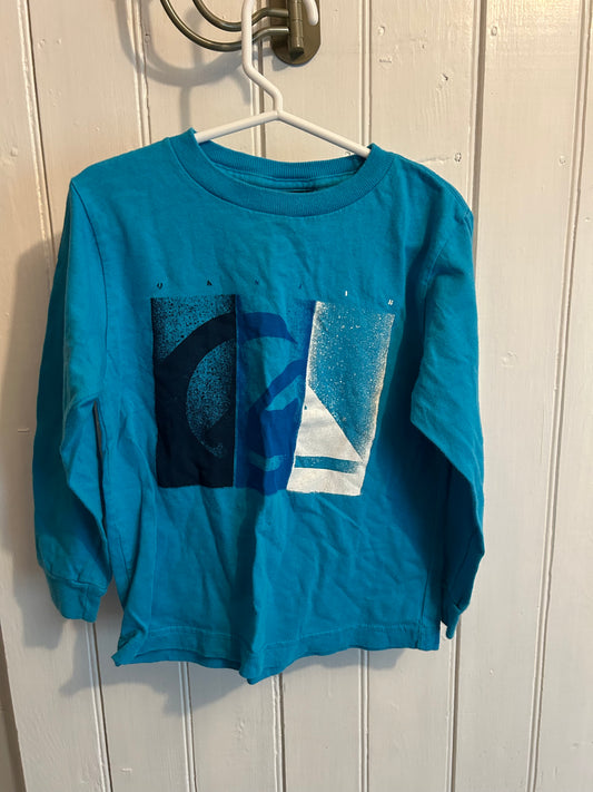 Quicksilver 3t blue long sleeve top