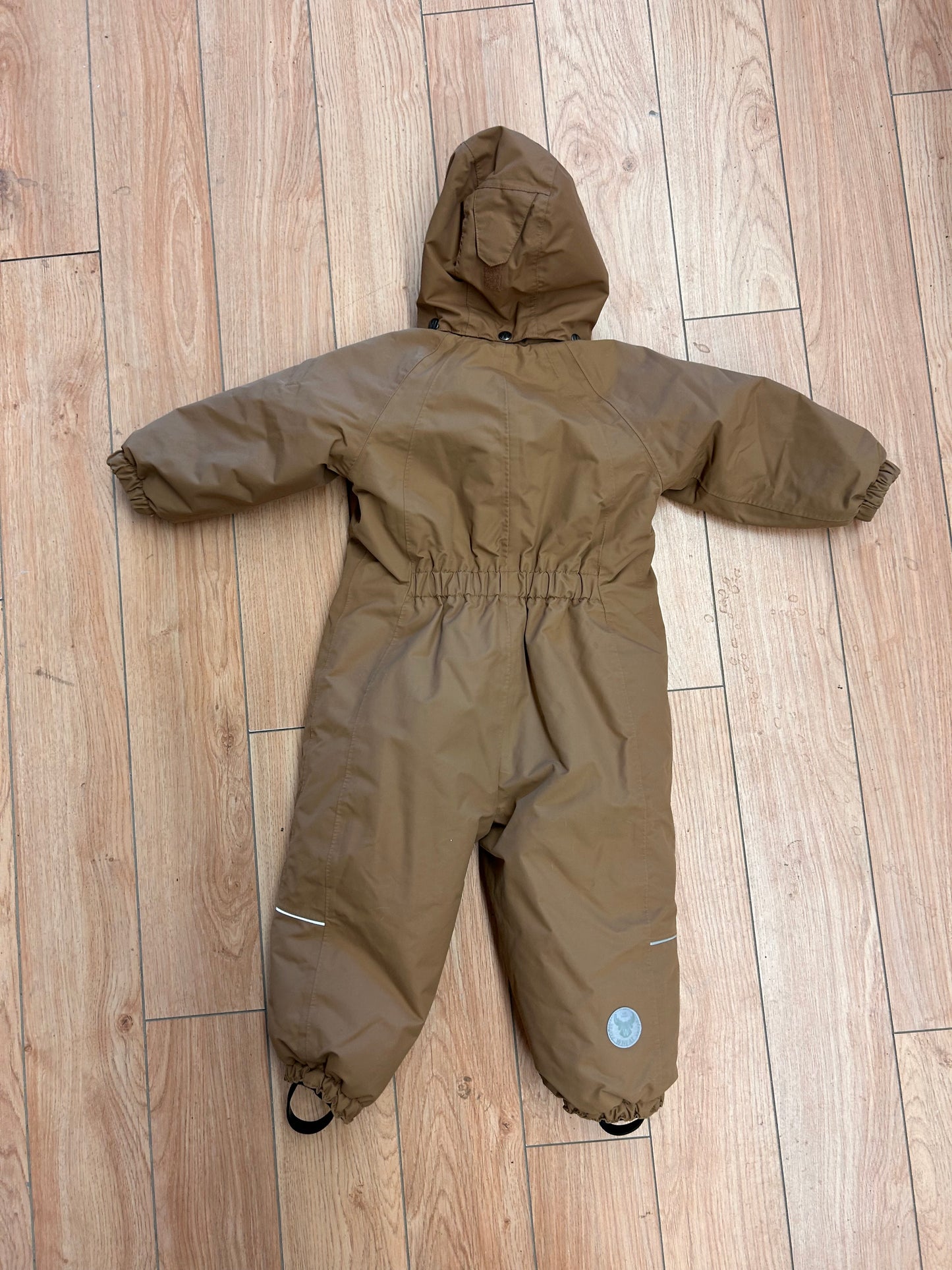 WHEAT 18m brown snow suit