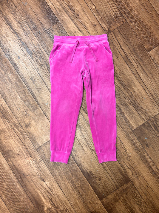 Sketchers 7 pink velvety-fleece sweatpants