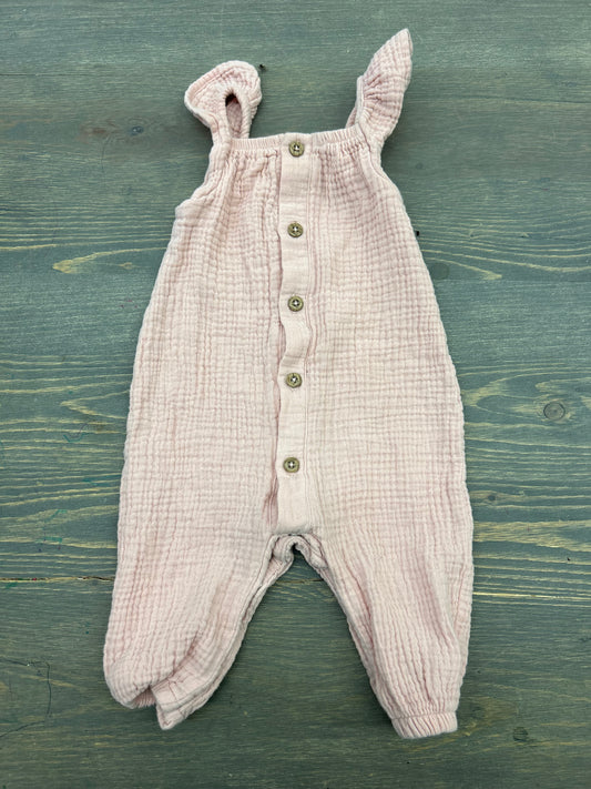 George 0/3m pink romper