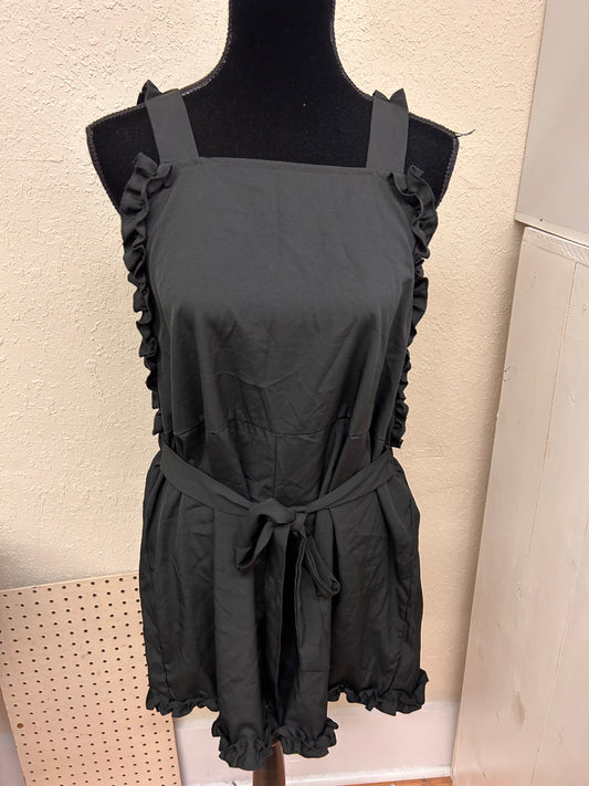 Shein 3x black overalls