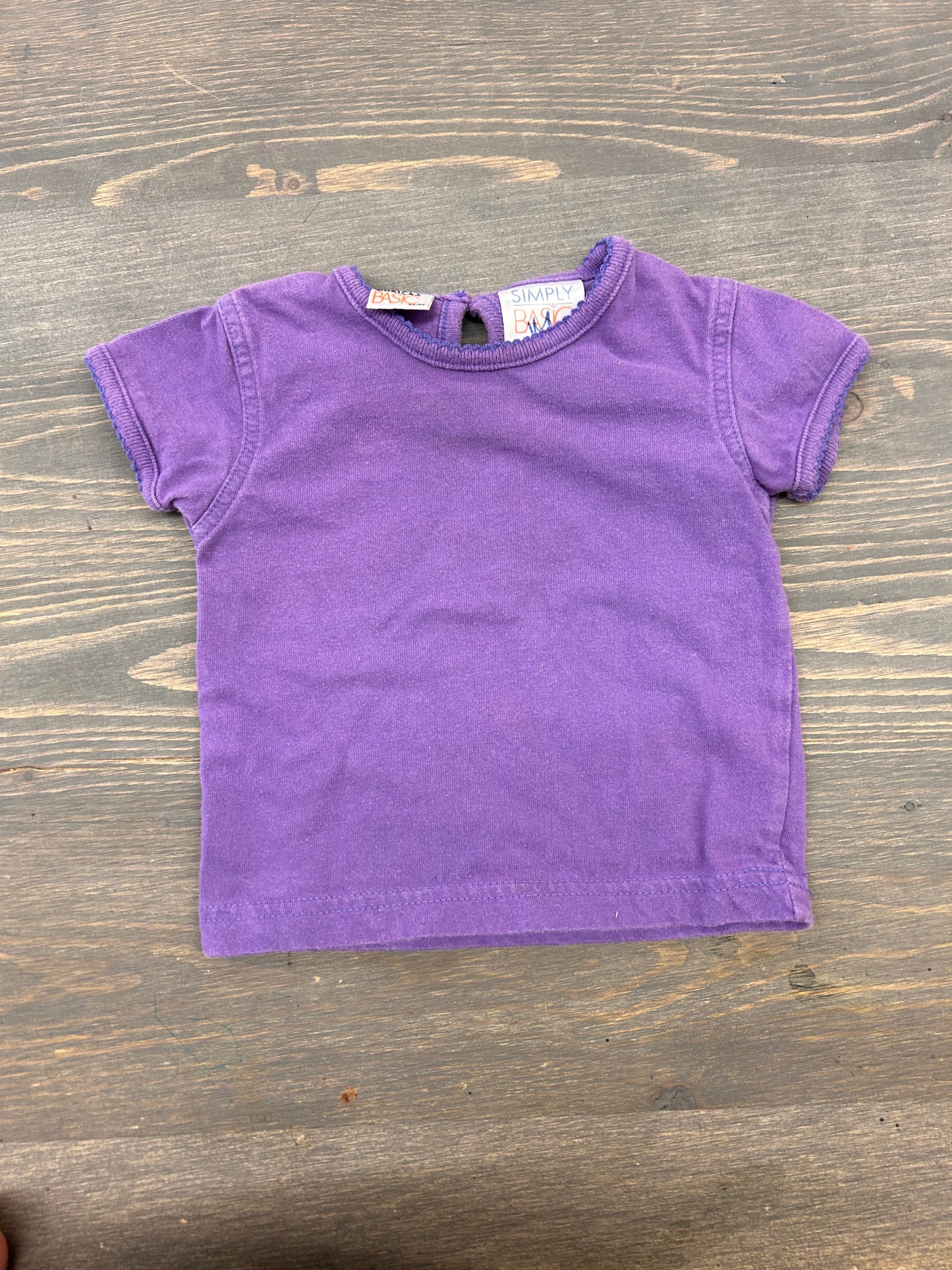 Simply basics 3m purple tshirt