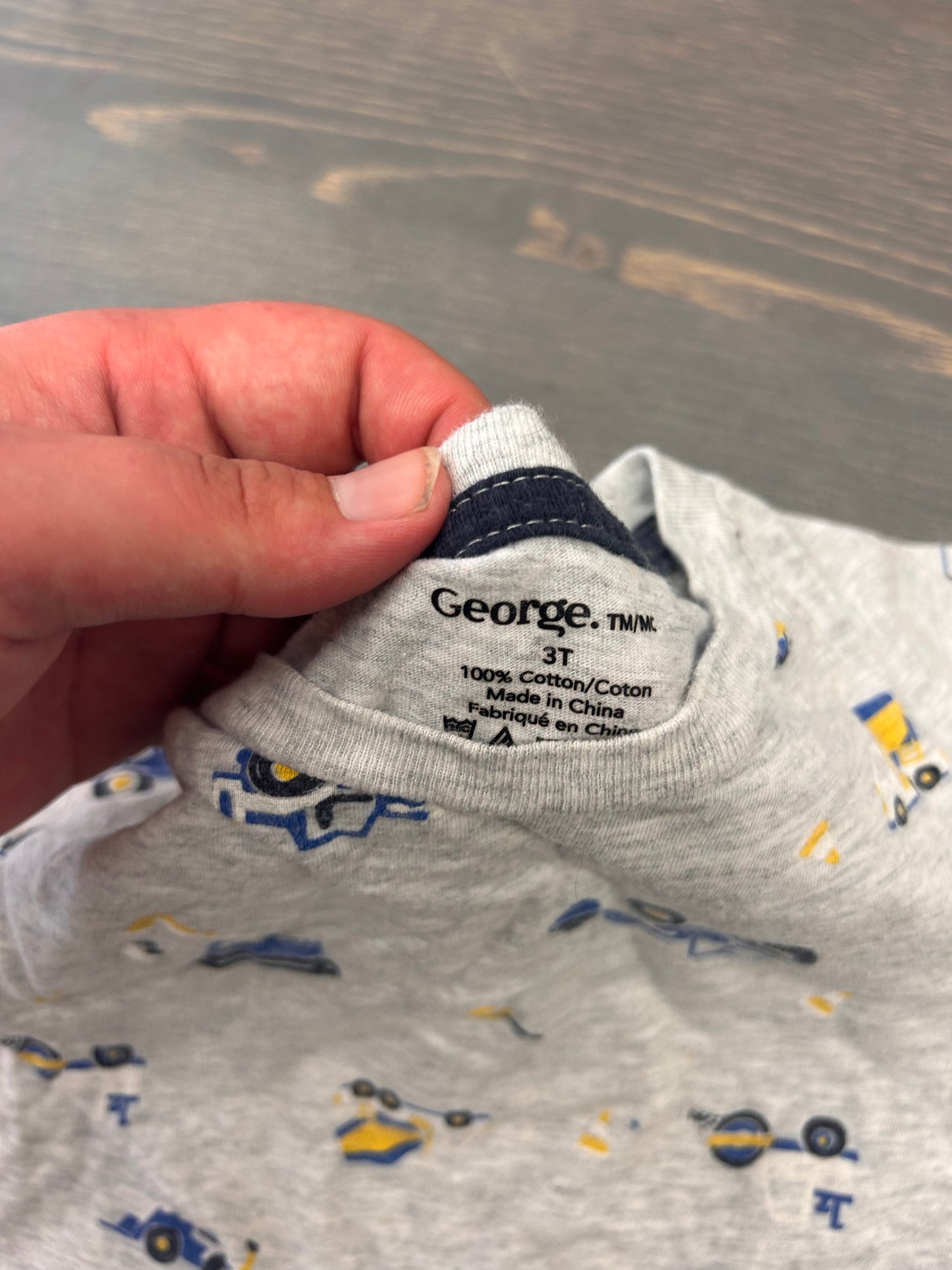 George 3t construction tshirt