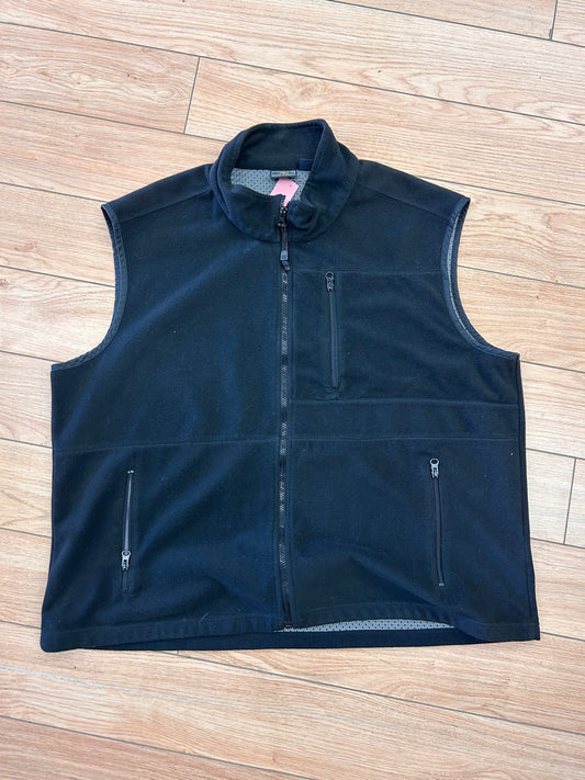 Route 66 xl black fleece vest