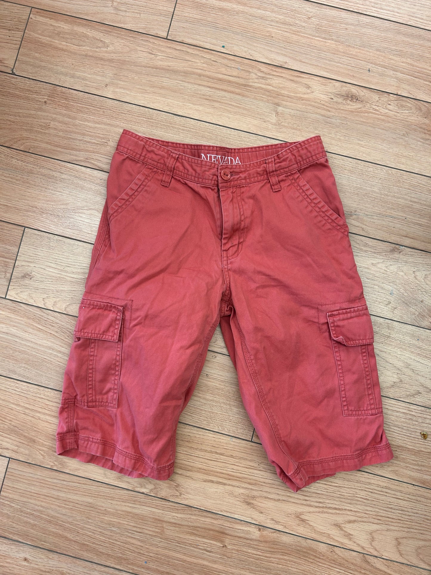 Nevada youth 16 orange cargo shorts