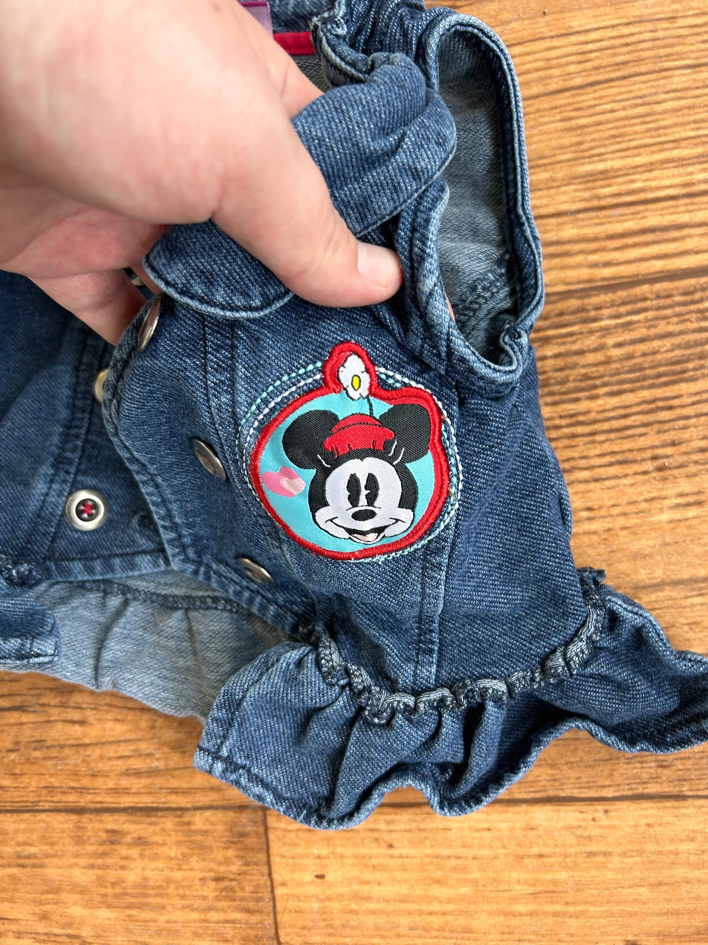 Disney 2t Minnie denim vest