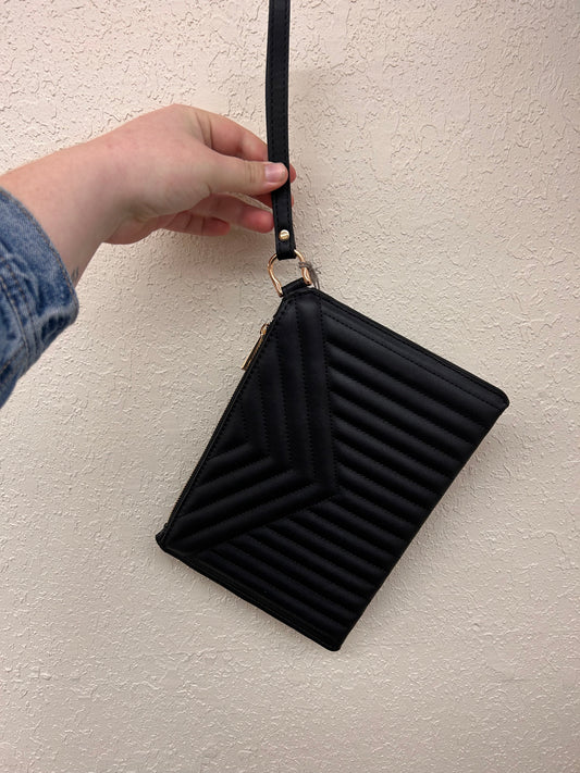 NEW a new day black wristlet