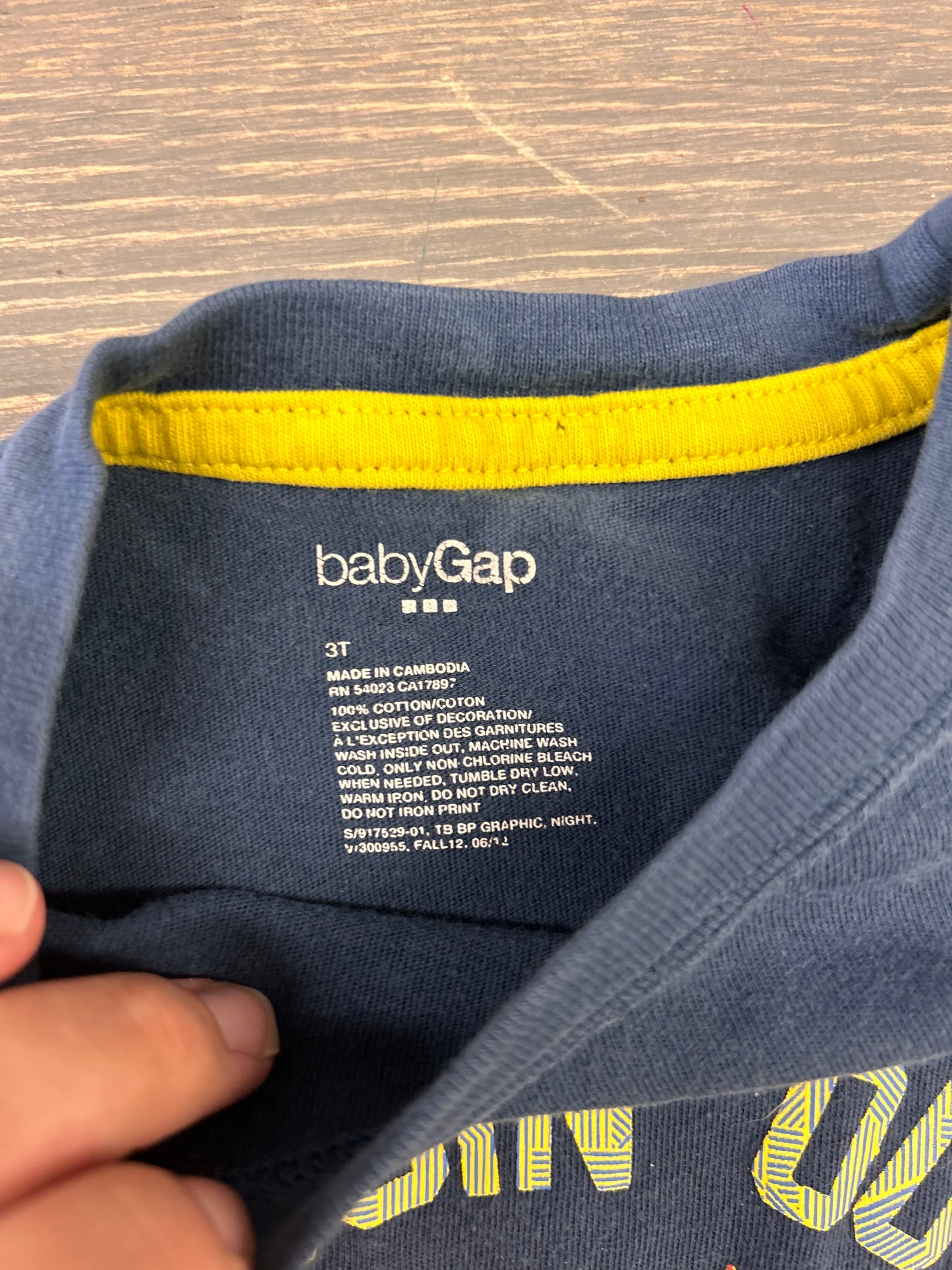 Gap 3t bug graphic T-shirt