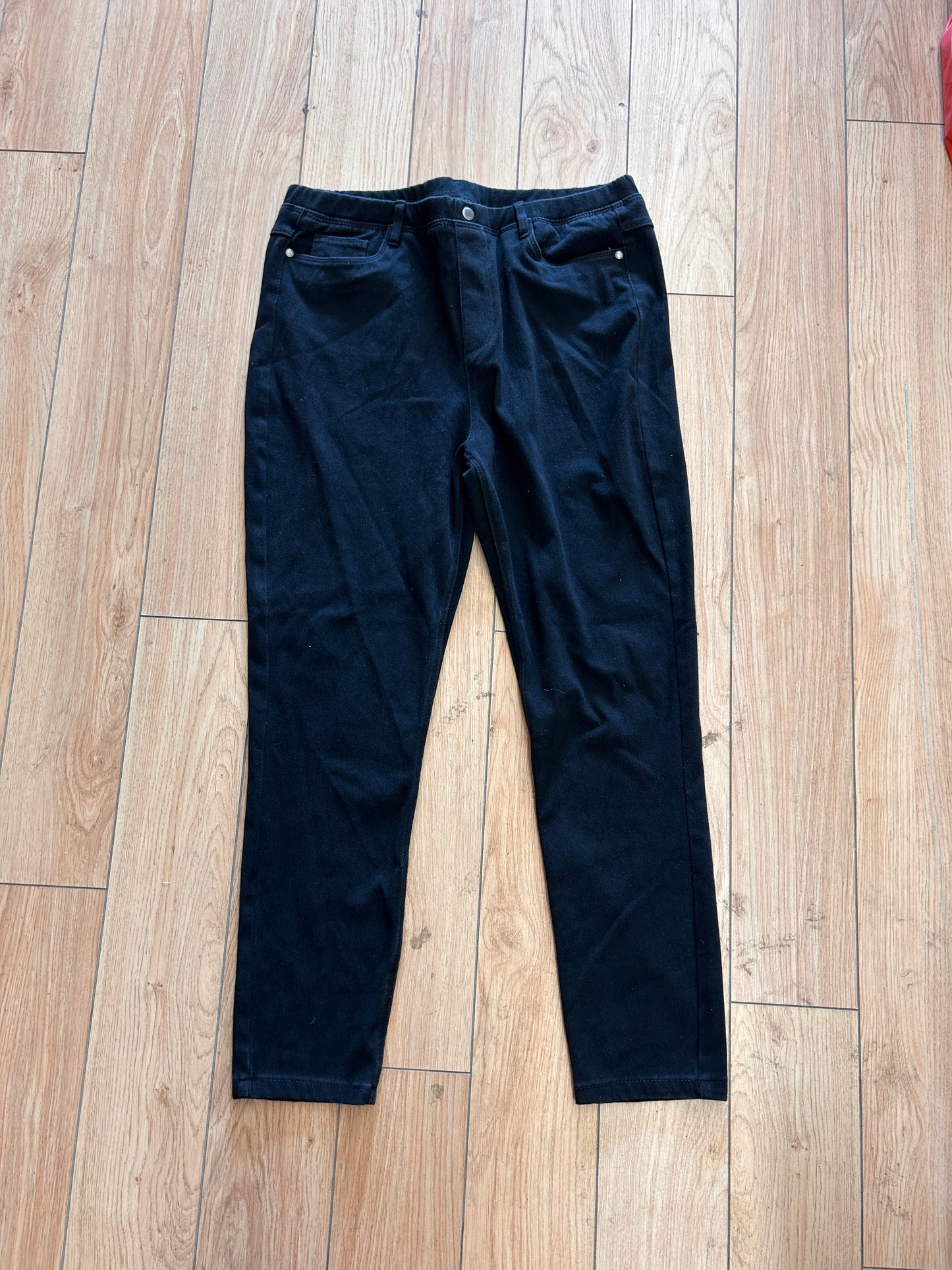 Northern reflection large black denim jeggings