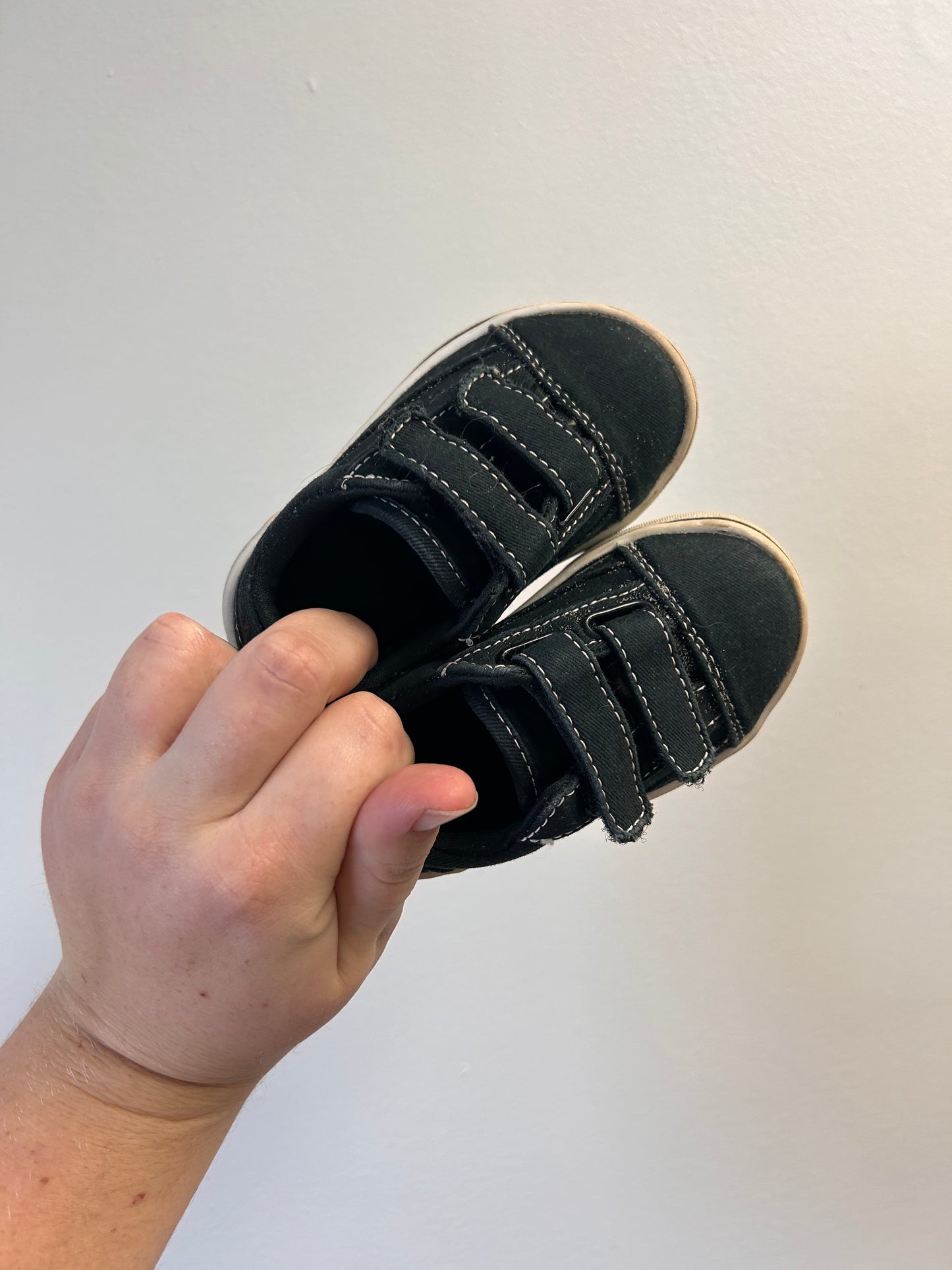 George infant 5 black sneakers