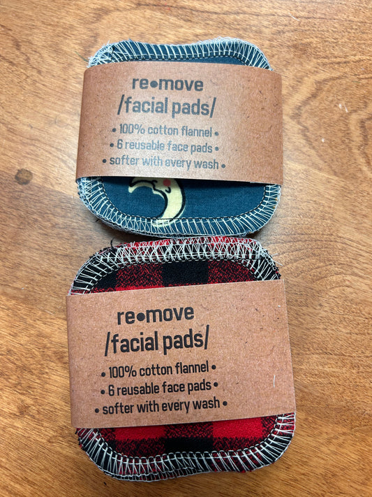 Reusable face pads