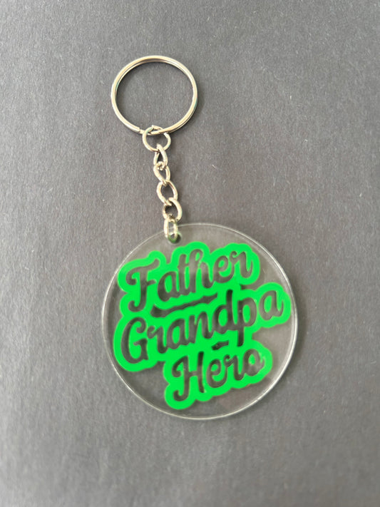 Grandpa keychains