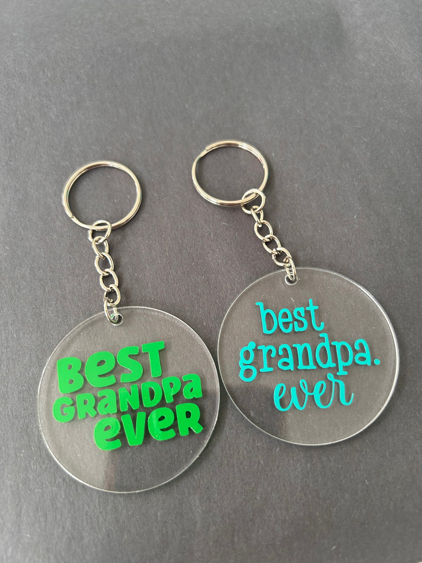 Grandpa keychains