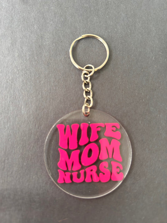 Nurse keychains