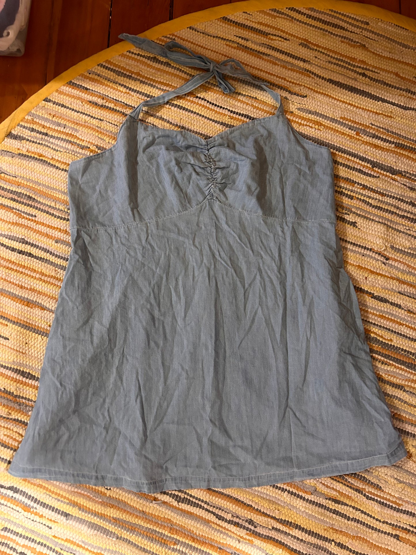 Old navy 3x denim halter cami