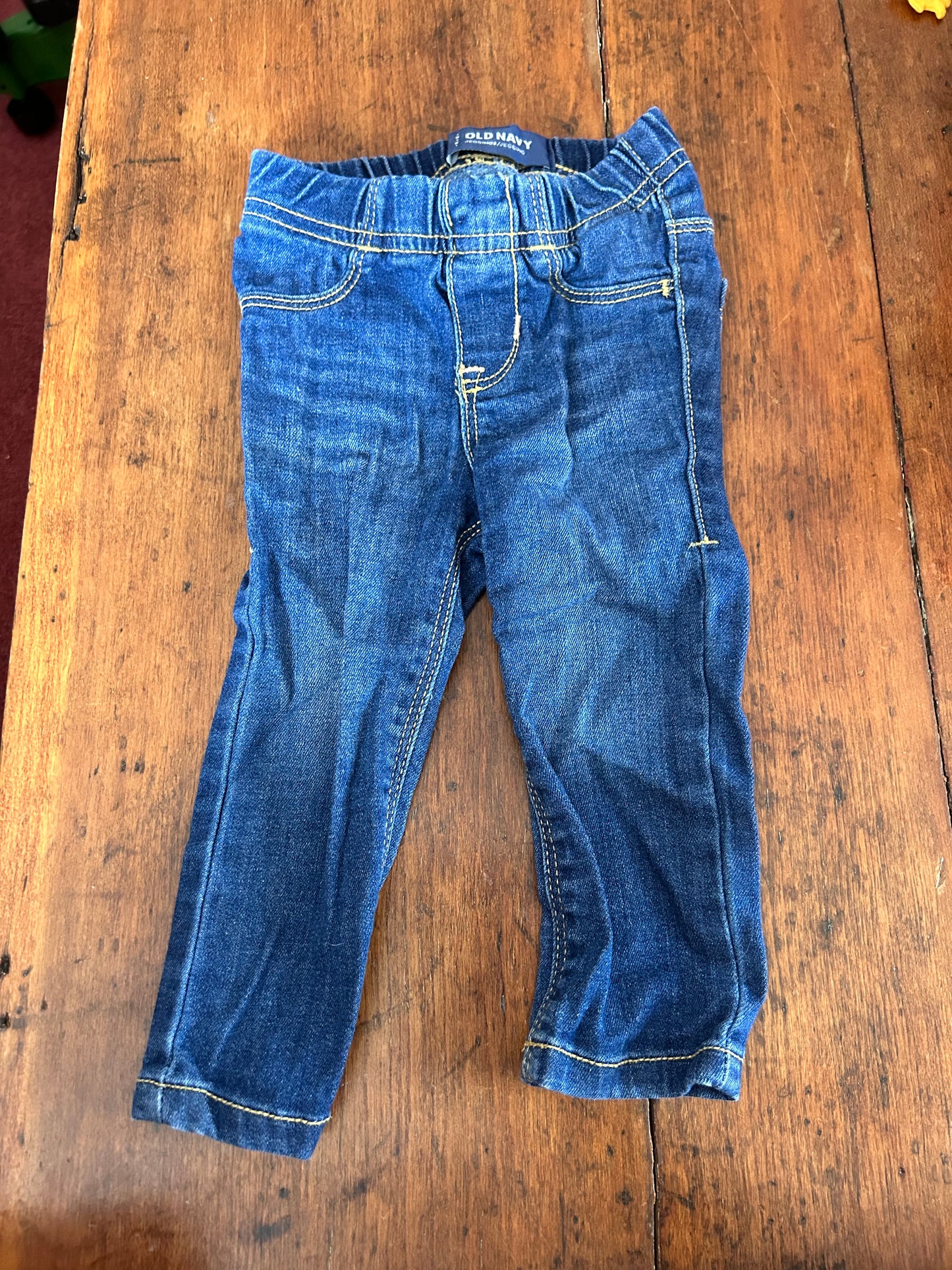 Old navy 12/18m medium wash skinny jeans