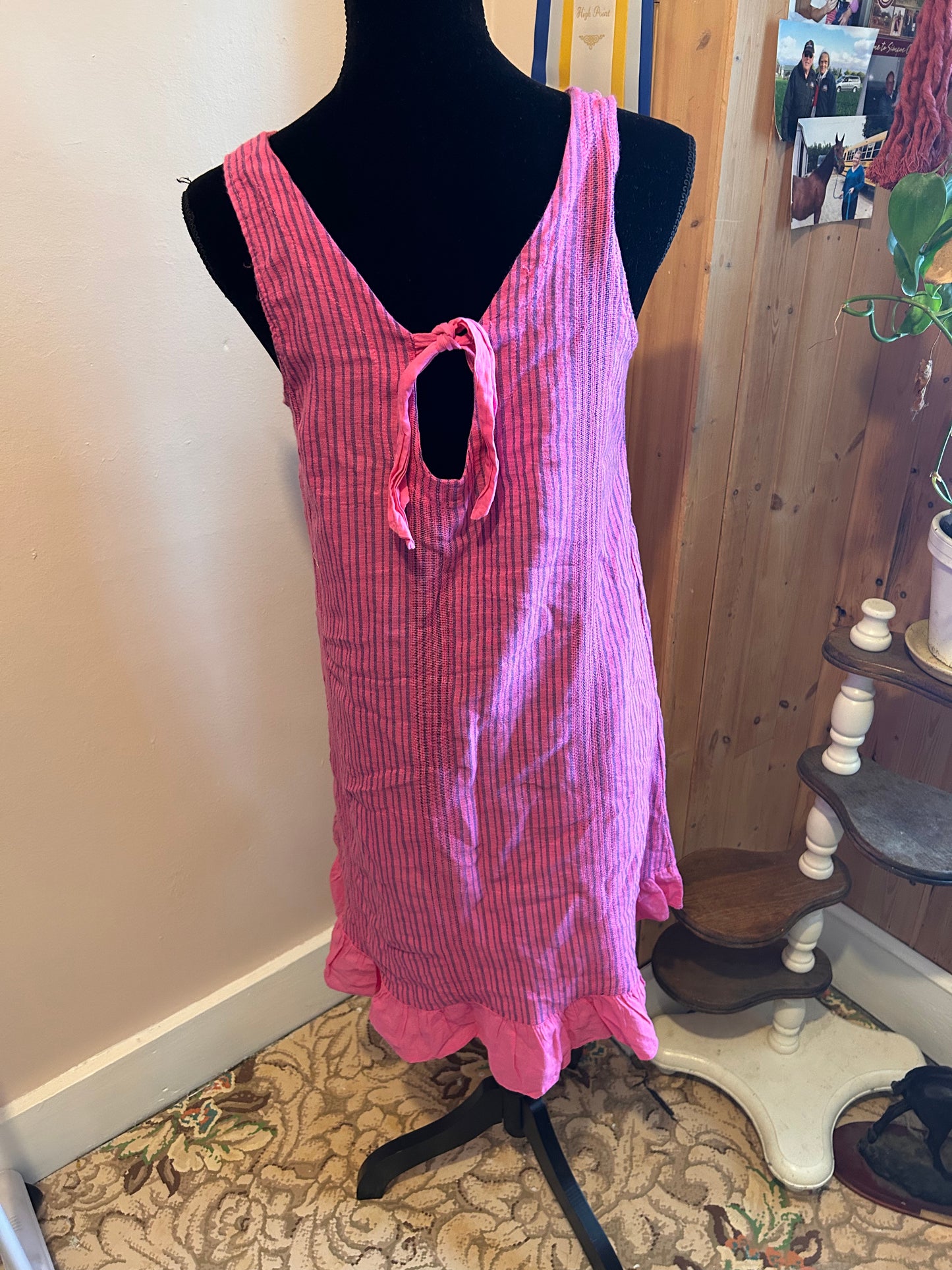 Marina Gigli small pink mini dress